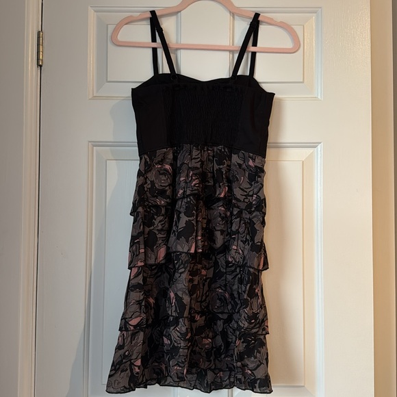 Bustier Dress with Ruffled Skirt - Picture 3 of 6